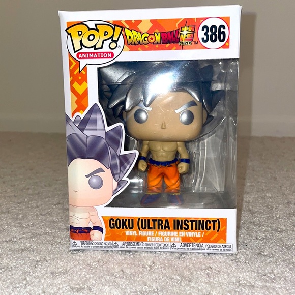 Goku (Ultra Instinct) Dragon Ball Z Super Funko Pop - Model 386